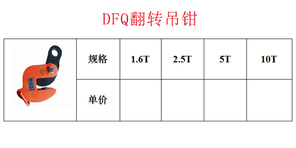 DFQ翻转吊钳