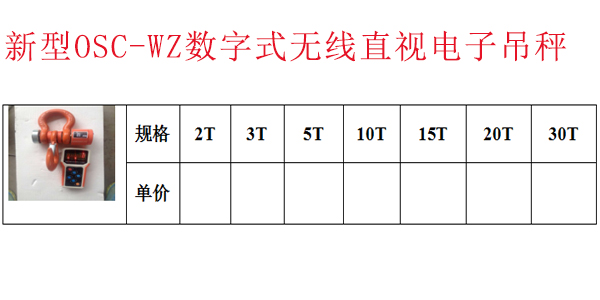新型OSC-WZ数字式无线